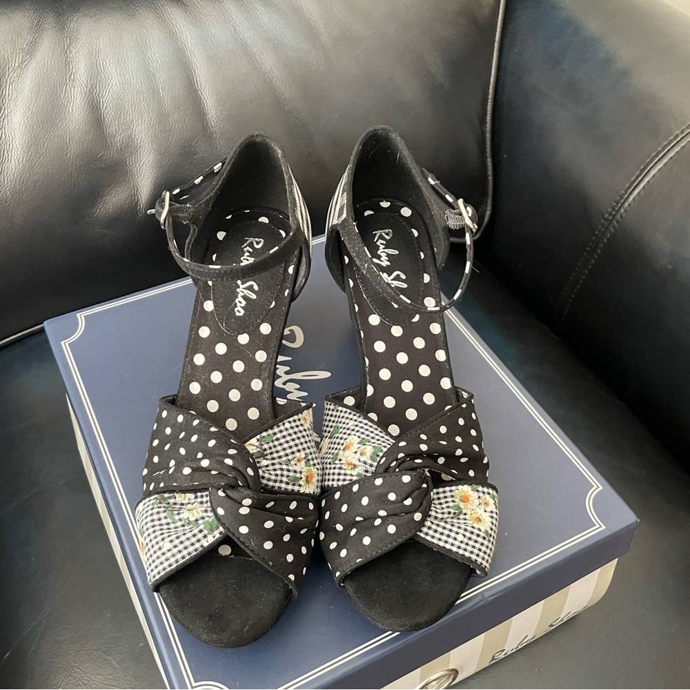 Xanthe By Ruby Shoo Size 39 ( 8) Nib - image 1